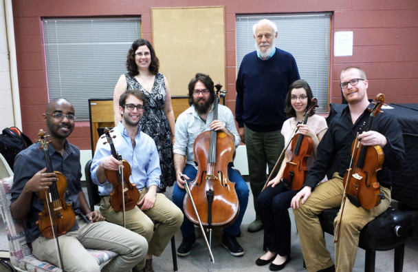 Capstone String Quartet, plus visiting violist